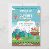 エピックレトロゲームパーティー 招待状 (正面)