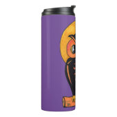 エピックヴィンテージフクロウハロウィンカートゥーンキャラクターアート タンブラー (回転左)