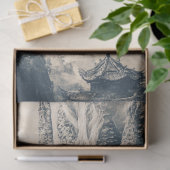 エピック中国のドラゴンイラストレーションデコページ 薄葉紙 (ギフト)