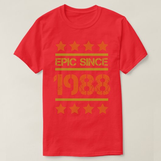 エピック以来1988家族誕生日ギフトBbayFather Mo Tシャツ (デザイン正面)