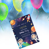 エピック宇宙キッズ誕生日 招待状