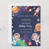 エピック宇宙キッズ誕生日 招待状 (正面)