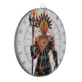 エピック未来的な戦士ダーツボード ダーツボード (正面左)