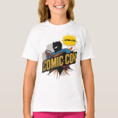 エピック漫画 – コンスーパーヒーロー Tシャツ (正面)