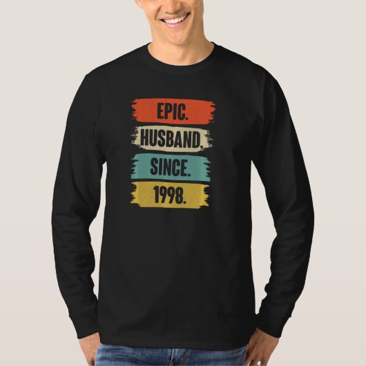 エピック結婚夫の24thアニバーサリー tシャツ (正面)
