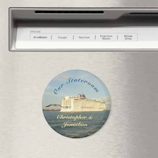 エピック追跡パーソナライズされたステートルームのドアマーカー マグネット (インサイチュ (食洗機))