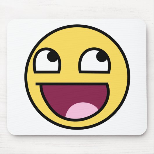 エピック顔マウスパッド マウスパッド (正面)