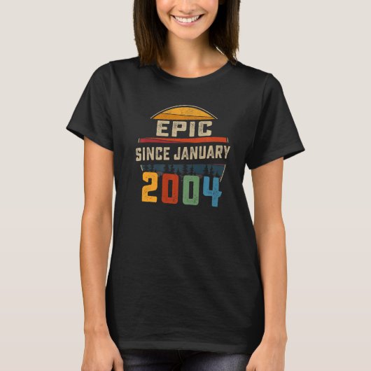 エピック2004年1月以来19誕生日19歳 Tシャツ (正面)
