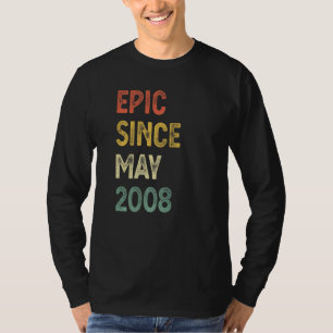エピック2008年4月14歳14誕生日B Tシャツ