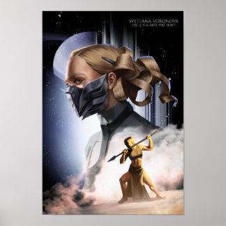 "エピック6：あなたが行わない悪魔" Svetlanaプリント ポスター