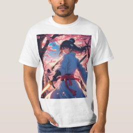 エピック・アニメ・ウォリアー・グラフィックTシャツ Tシャツ