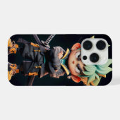 エピック ロロノア・ゾロ チビ エディション iPhoneケース (裏面横)