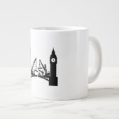 エピック ロンドン 時計塔 橋 建設 ジャンボコーヒーマグカップ (正面右)