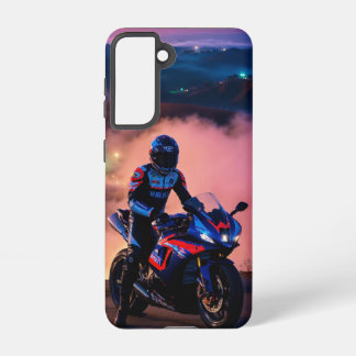 「エピックMotoGPデザイン：サムスンギャラクシーS21ケース Samsung Galaxy S21ケース