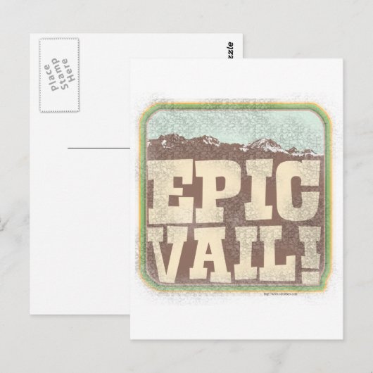 エピックVail ポストカード (正面/裏面)