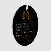 エピテトスの偉大さのレシピ オーナメント (正面)