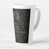 エピテトスの偉大さのレシピ カフェラテマグ (右アングル)