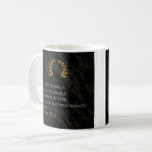 エピテトスの偉大さのレシピ コーヒーマグカップ (正面左)