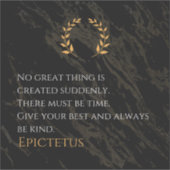 エピテトスの偉大さのレシピ シール (正面)