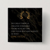 エピテトスの偉大さのレシピ 缶バッジ (正面)