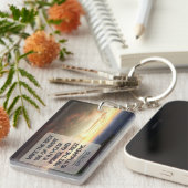 エピテトス感動的引用文最高の「使用」 キーホルダー (正面右)