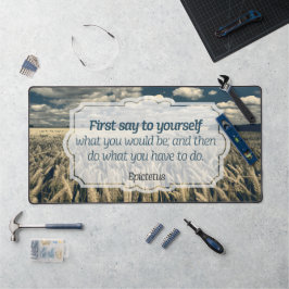 エピテトス「やれ」感動的引用文 デスクマット