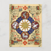 エピファニーの照明原稿 ポストカード (正面)