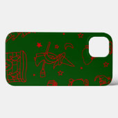 エピファニークリスマスの魔女ベファナグリーン Case-Mate iPhoneケース (裏面 (横))