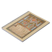 エピファニー3王クリスマス中世の写本 ノートブック (左側)