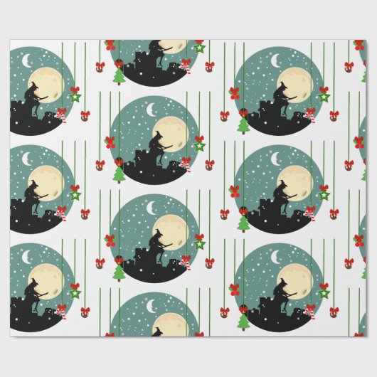 エピファニー・クリスマスベファナ ラッピングペーパー (フラット)