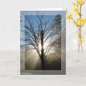 エピファニー・ツリー・カード カード (黄色い花)