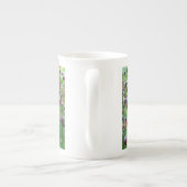 エピミッかわいらしド(妖精の翼)春フラワーフォト ボーンチャイナマグカップ (裏面)