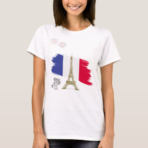 エフィクラシックルタワーロマンス付きTシャツ Tシャツ