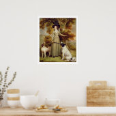 エフィンガム伯爵婦人と銃と射撃、 発砲道 ポスター (キッチン)