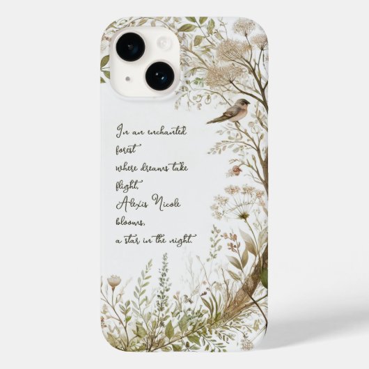 エフェクト満載の魔法の森 Case-Mate iPhoneケース (裏面)