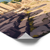 エフェソスターキートラベルアートヴィンテージ ポスター (角)