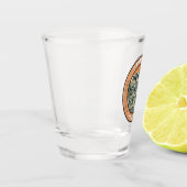 エフェソストルコイラストレーショントラベルアートバッジ ショットグラス (左)