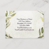 エフェソ人2:8グレース、あなたは救いた 名刺 (裏面)