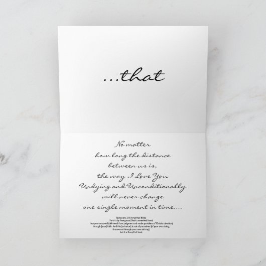 エフェソ人2:8 カード (内部)