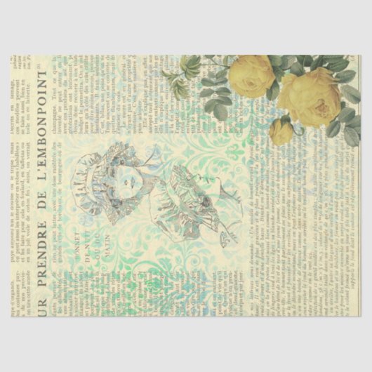 エフェメフランスのラ紙シリーズデザイン14 薄葉紙 (正面)