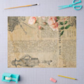 エフェメフランスのラ紙シリーズデザイン16 薄葉紙 (クラフト)