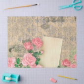 エフェメフランスのラ紙シリーズデザイン4 薄葉紙 (クラフト)