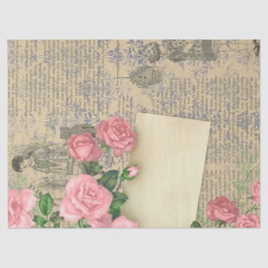 エフェメフランスのラ紙シリーズデザイン4 薄葉紙 (正面)