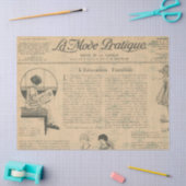 エフェメフランスのラ紙シリーズデザイン8 薄葉紙 (クラフト)