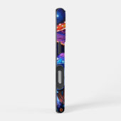 エフェメラルなキノコの花 iPhoneケース (右側面)