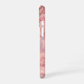 エフェメラルな桜の水面 iPhone 16ケース (左側面)