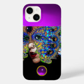 エフェメラル、美しいとマスクパープルアメジスト宝石 Case-Mate iPhoneケース (裏面)