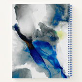 エフェメラル – 青とグレー ノートブック (裏面)