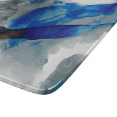 エフェメラル – 青と灰色 カッティングボード (角)