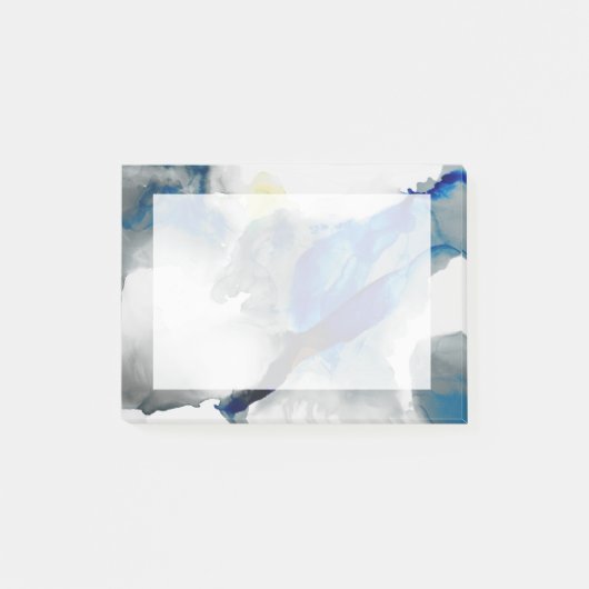 エフェメラル – 青と灰色 ポストイット (正面)
